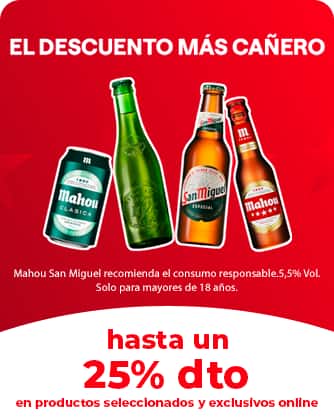 Promociones Mahou, San Miguel, Alhambra en Dia.es